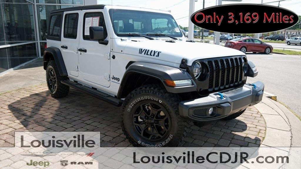 used 2023 Jeep Wrangler 4xe car, priced at $38,350