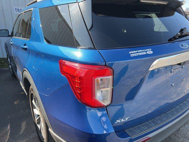 used 2022 Ford Explorer car, priced at $27,622