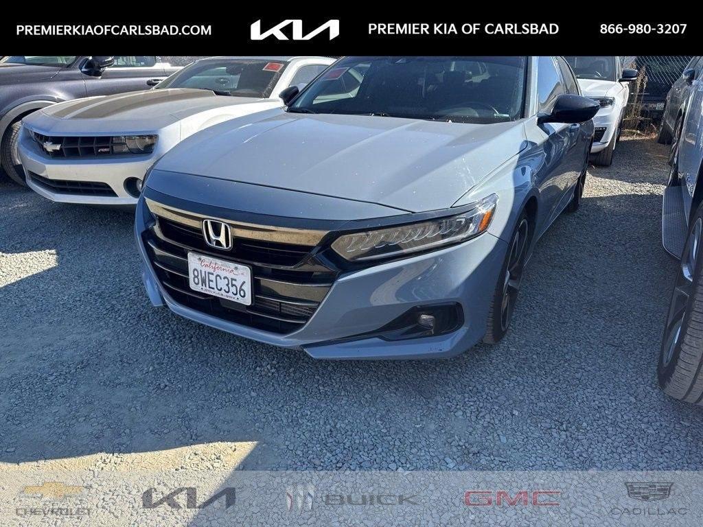 used 2021 Honda Accord car, priced at $21,990