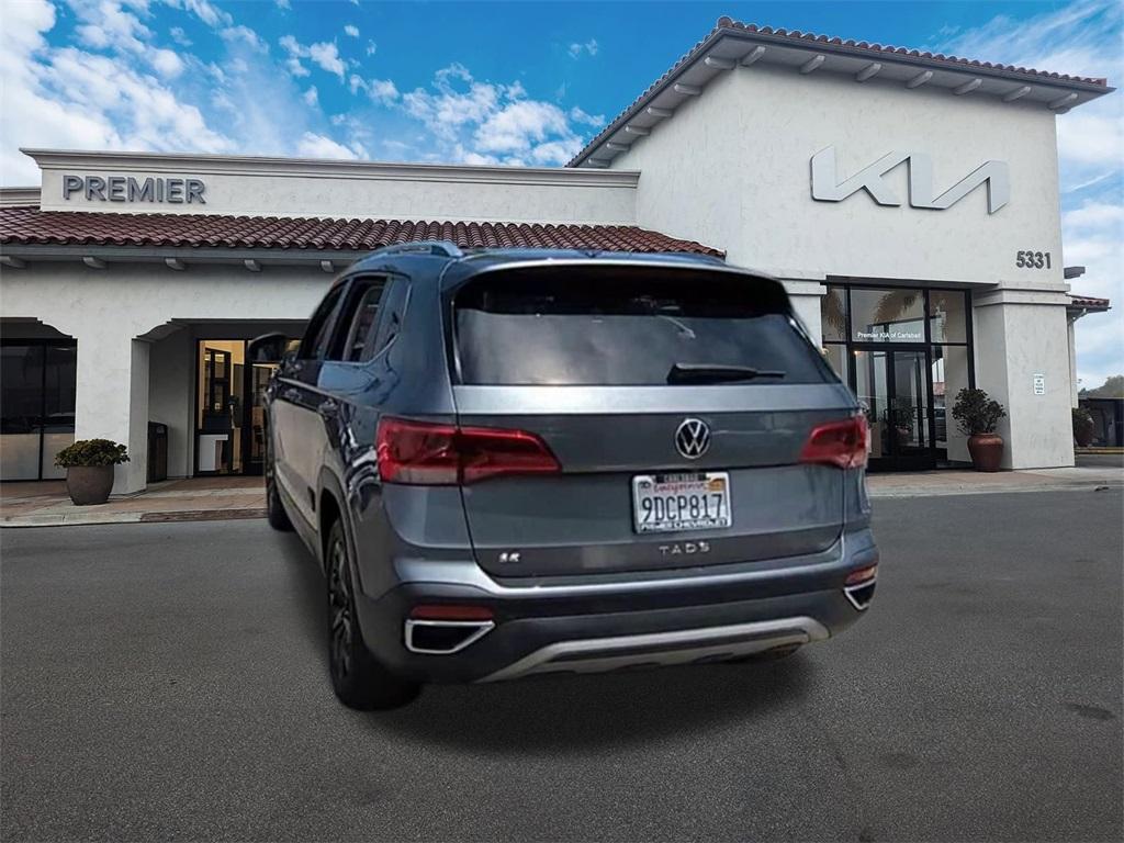used 2023 Volkswagen Taos car, priced at $20,095