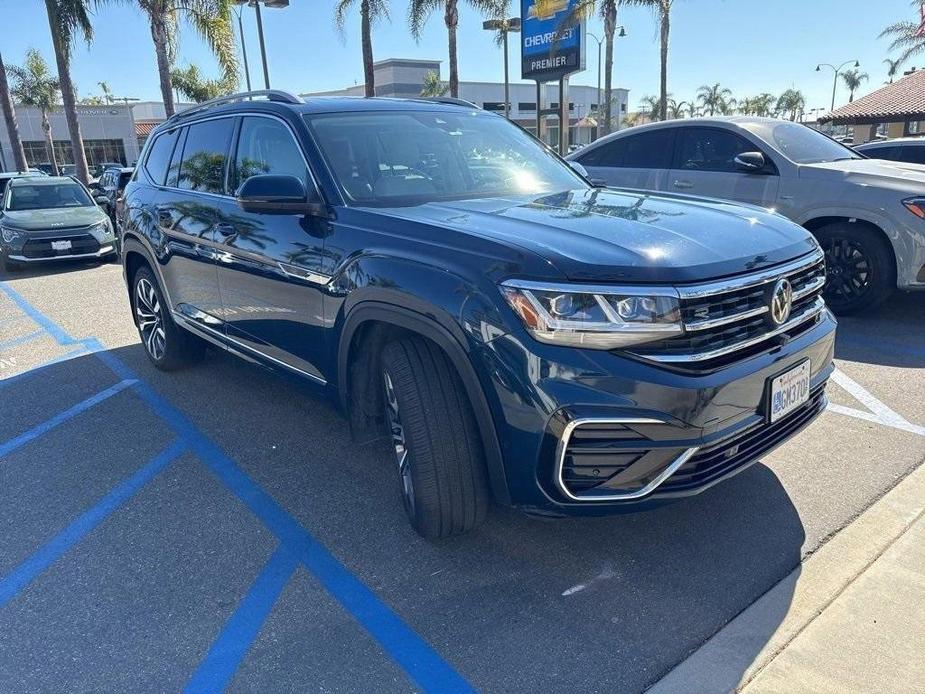 used 2021 Volkswagen Atlas car, priced at $33,490