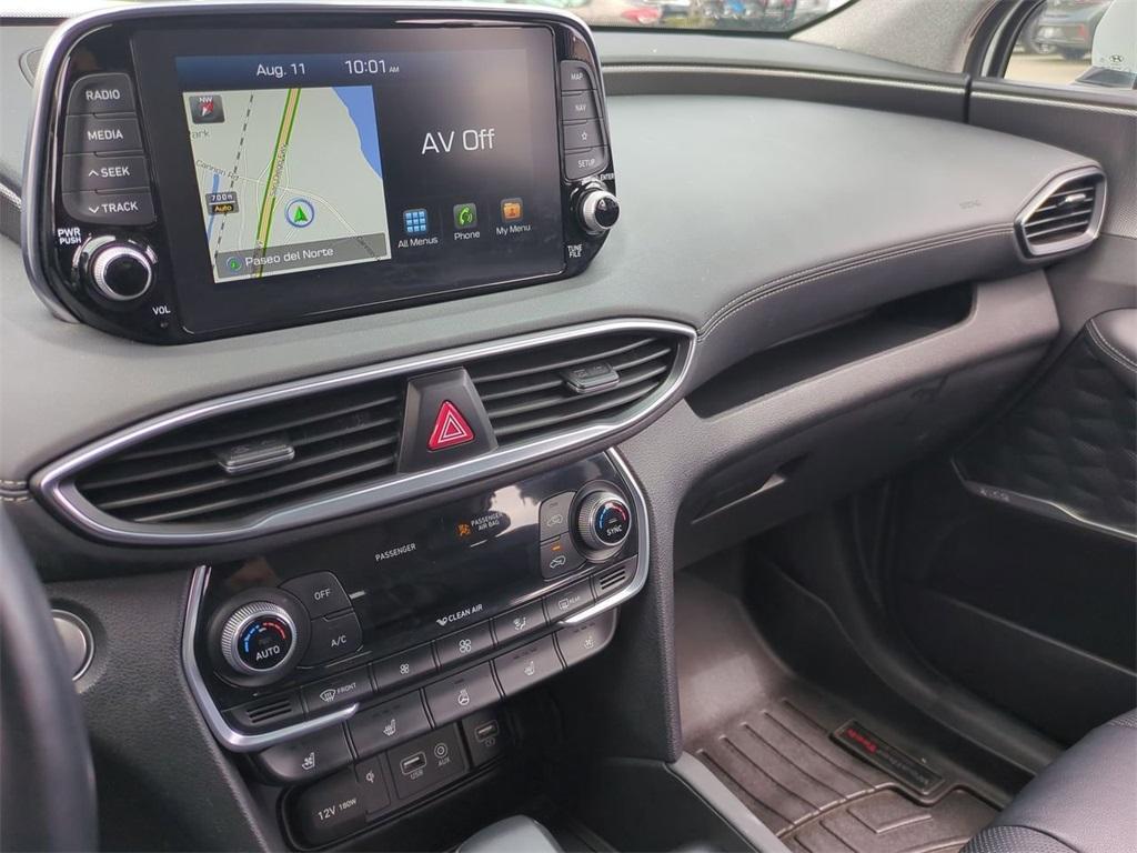 used 2019 Hyundai Santa Fe car, priced at $20,495