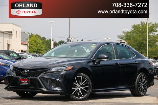 used 2021 Toyota Camry car, priced at $25,999