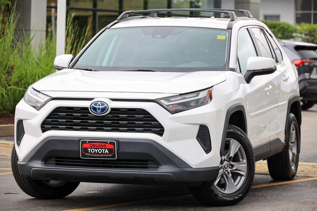 used 2022 Toyota RAV4 Hybrid car, priced at $33,999