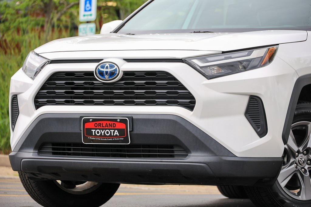 used 2022 Toyota RAV4 Hybrid car, priced at $33,999