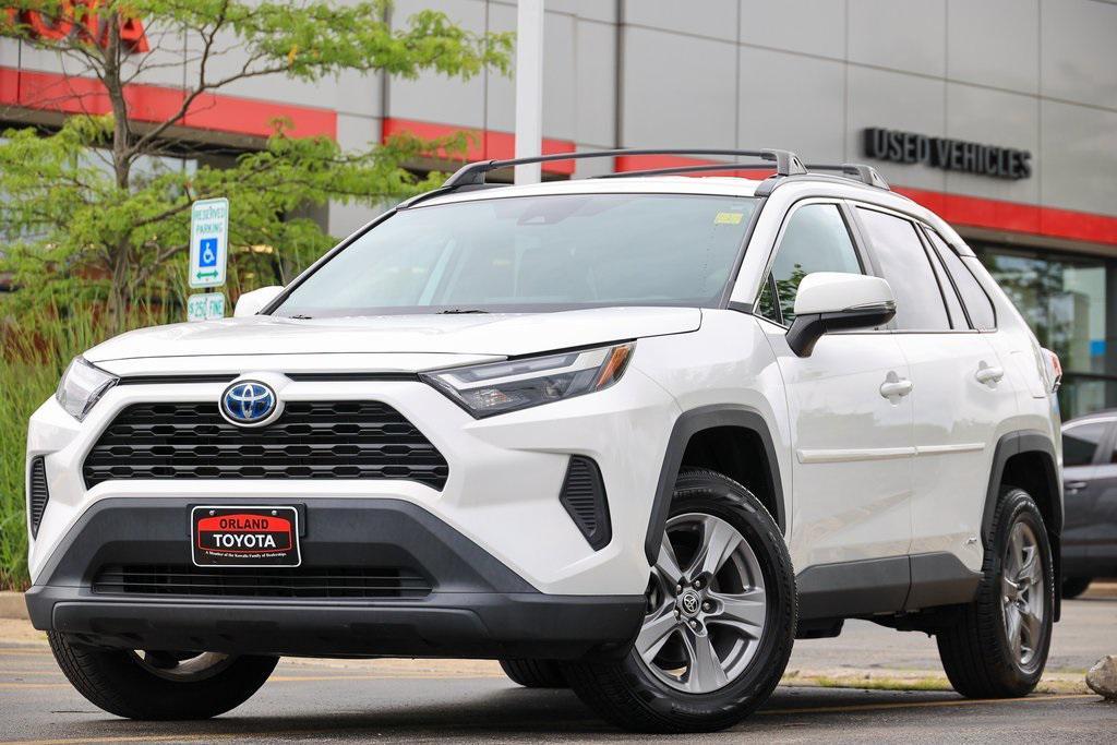 used 2022 Toyota RAV4 Hybrid car, priced at $33,999