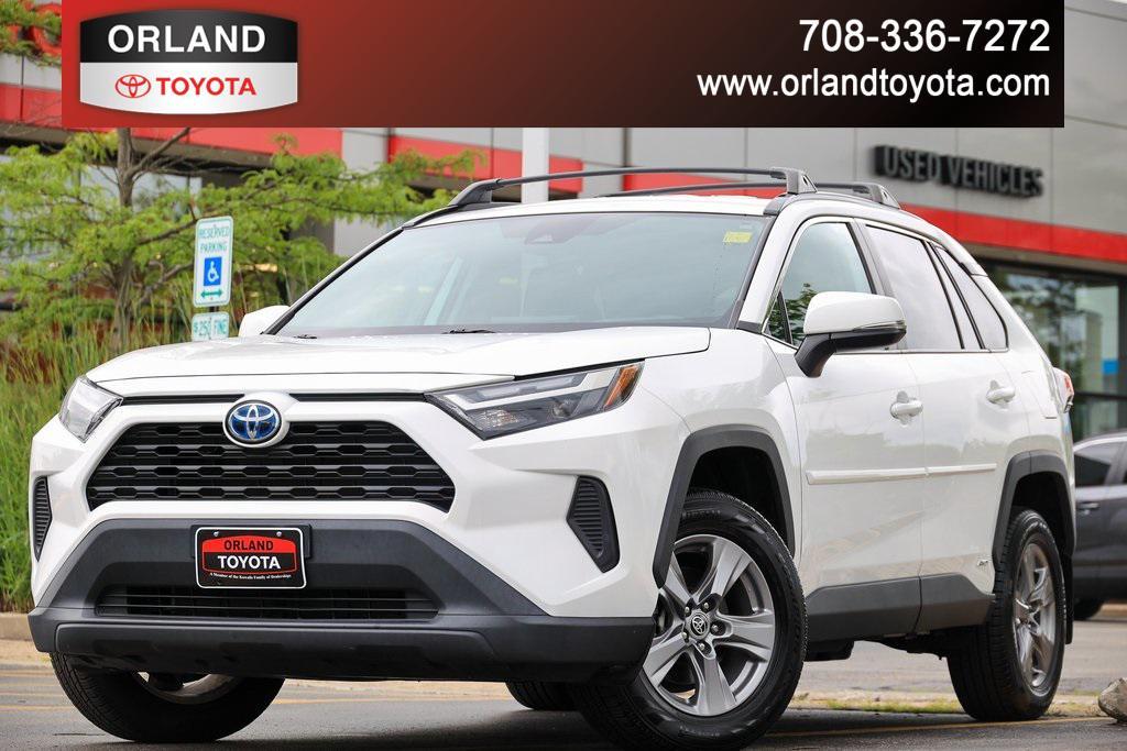 used 2022 Toyota RAV4 Hybrid car, priced at $33,999