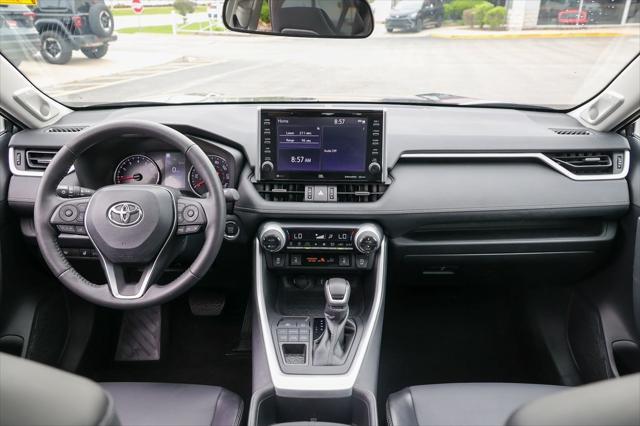 used 2022 Toyota RAV4 car, priced at $34,999