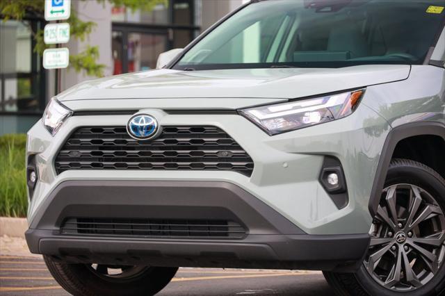 used 2023 Toyota RAV4 Hybrid car, priced at $34,999