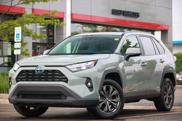 used 2023 Toyota RAV4 Hybrid car, priced at $34,999