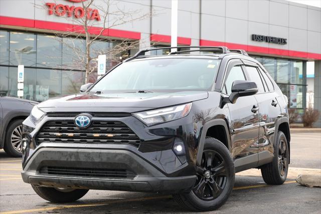 used 2022 Toyota RAV4 Hybrid car, priced at $33,999