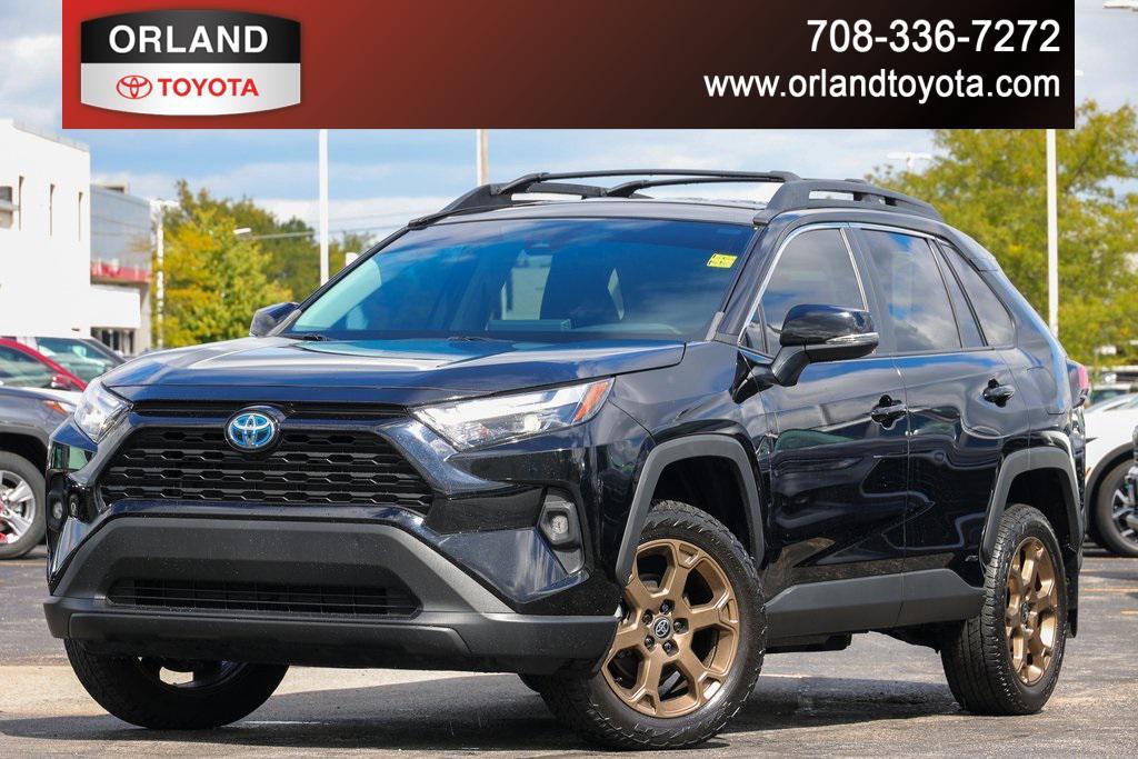 used 2023 Toyota RAV4 Hybrid car, priced at $37,499