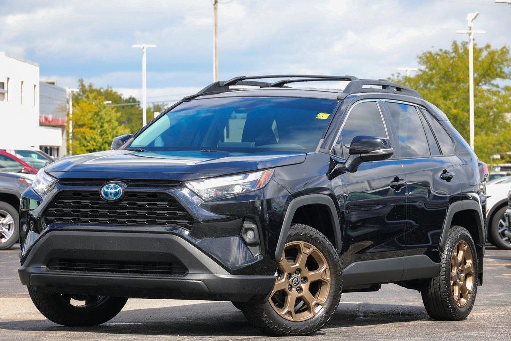 used 2023 Toyota RAV4 Hybrid car, priced at $37,499