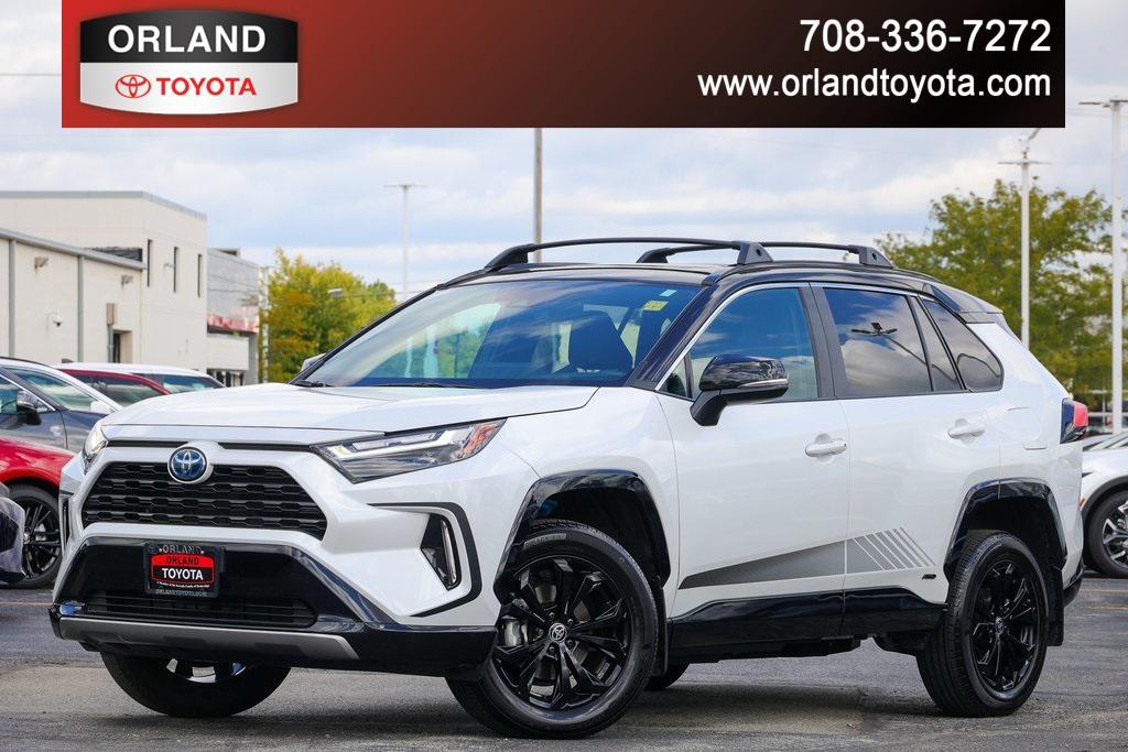 used 2023 Toyota RAV4 Hybrid car, priced at $37,999
