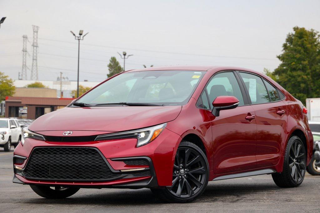 used 2023 Toyota Corolla car, priced at $24,999