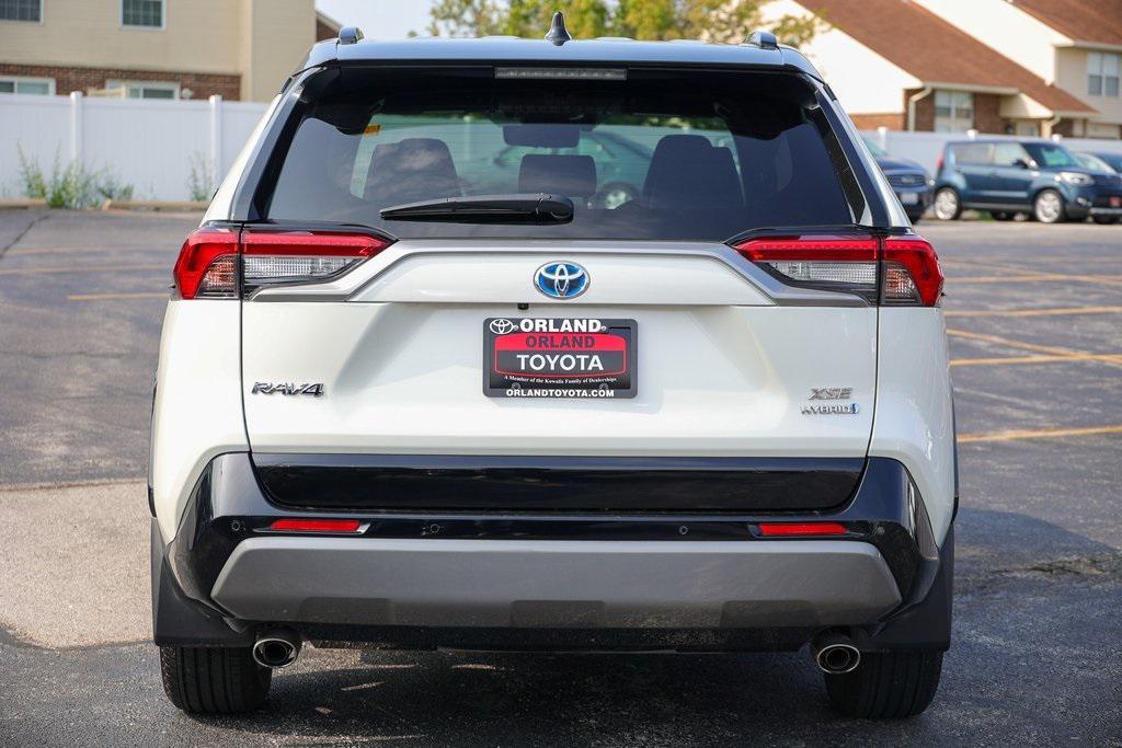 used 2021 Toyota RAV4 Hybrid car, priced at $33,999