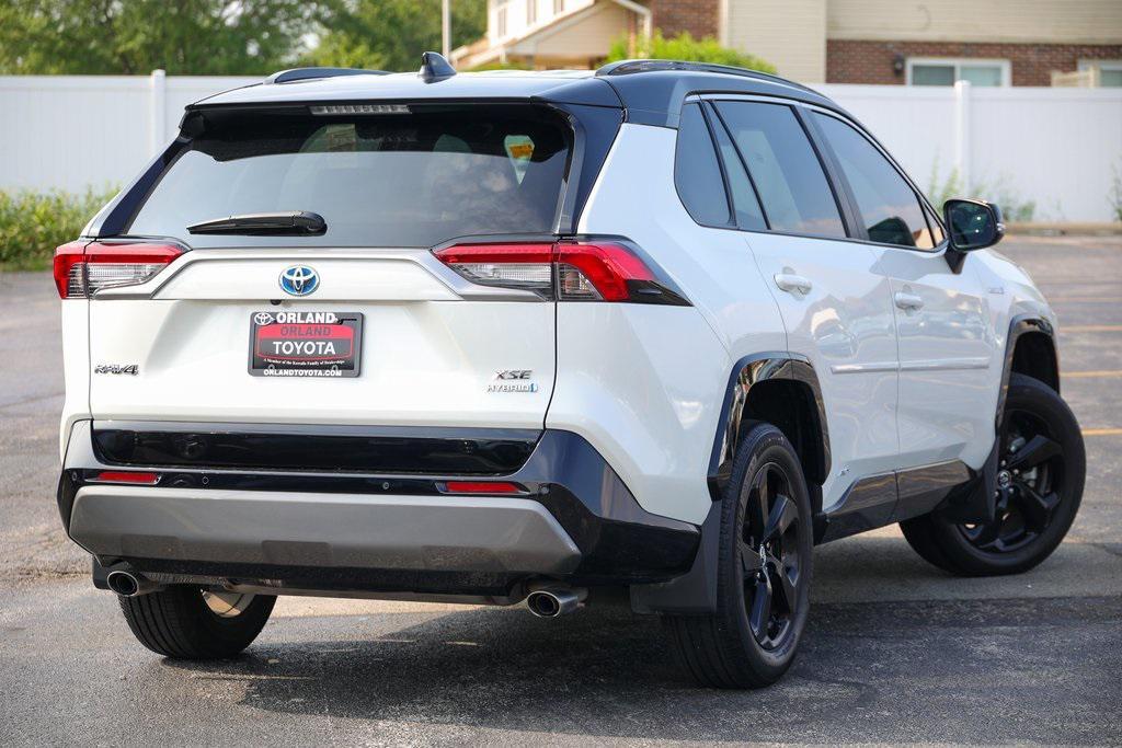 used 2021 Toyota RAV4 Hybrid car, priced at $33,999