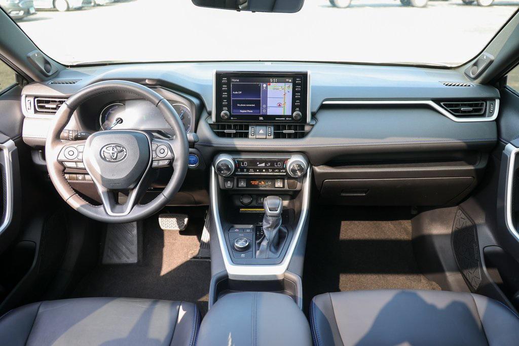 used 2021 Toyota RAV4 Hybrid car, priced at $33,999