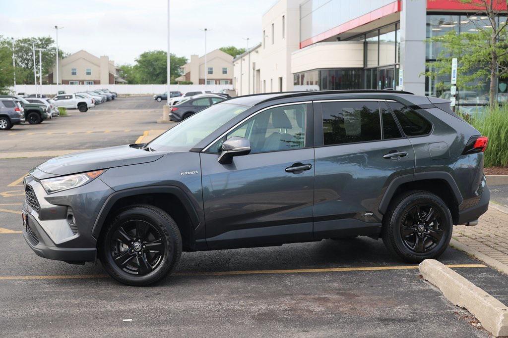 used 2021 Toyota RAV4 Hybrid car, priced at $32,499