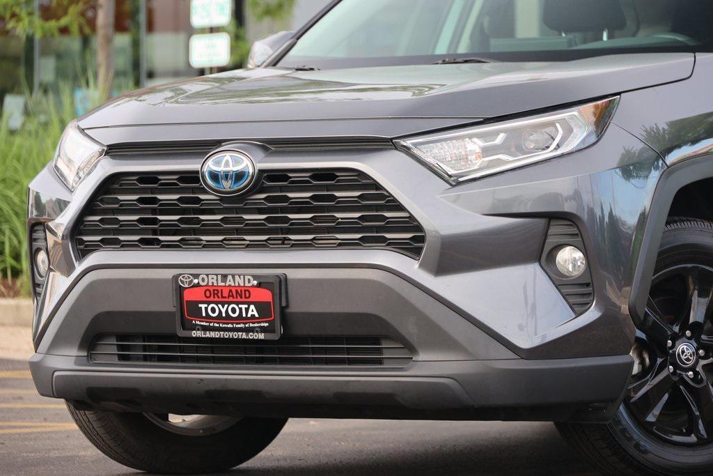 used 2021 Toyota RAV4 Hybrid car, priced at $32,499