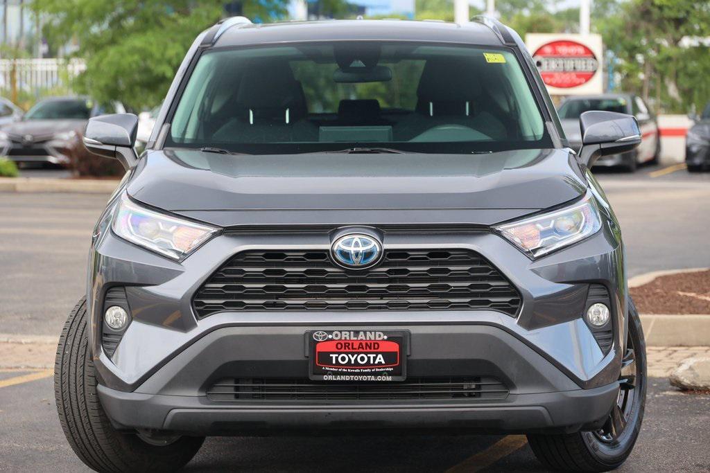 used 2021 Toyota RAV4 Hybrid car, priced at $32,499