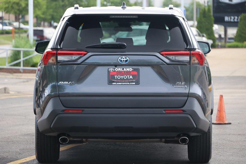 used 2021 Toyota RAV4 Hybrid car, priced at $32,499