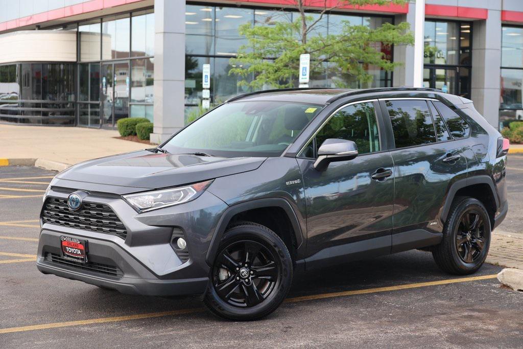 used 2021 Toyota RAV4 Hybrid car, priced at $32,499