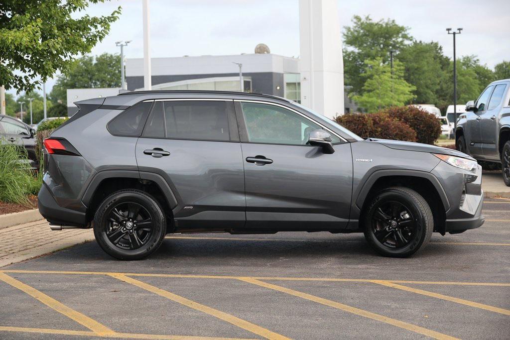 used 2021 Toyota RAV4 Hybrid car, priced at $32,499