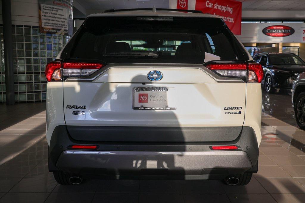 used 2021 Toyota RAV4 Hybrid car, priced at $33,499