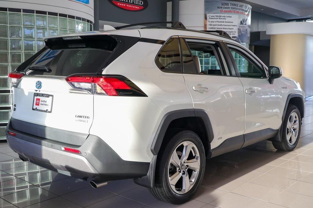 used 2021 Toyota RAV4 Hybrid car, priced at $33,499