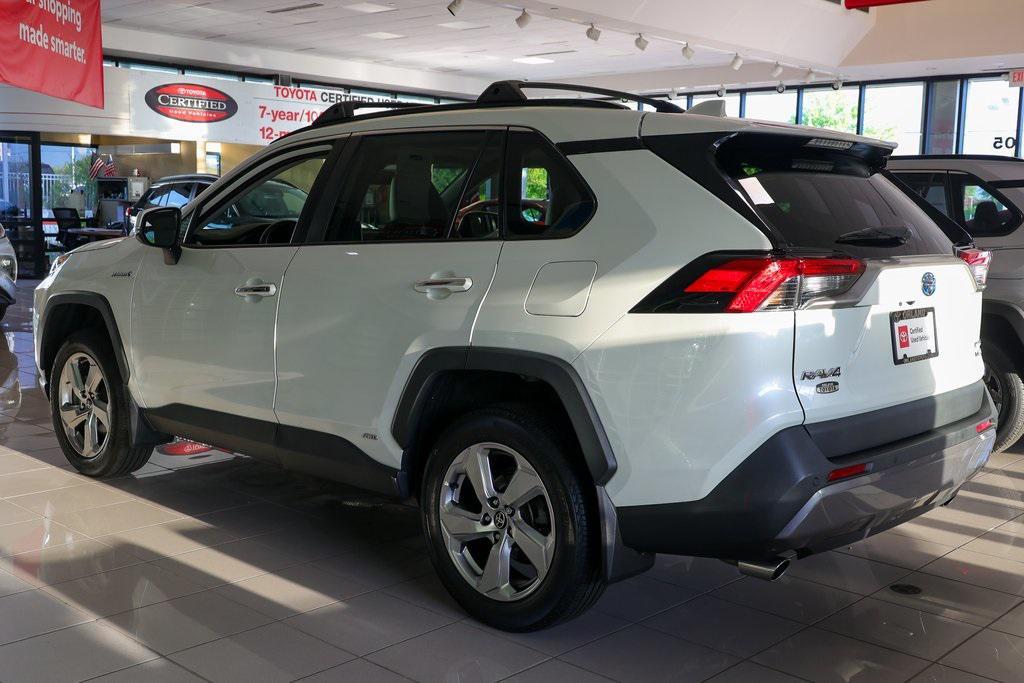 used 2021 Toyota RAV4 Hybrid car, priced at $33,499