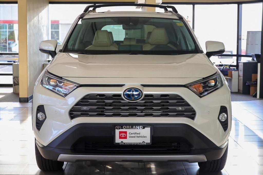 used 2021 Toyota RAV4 Hybrid car, priced at $33,499