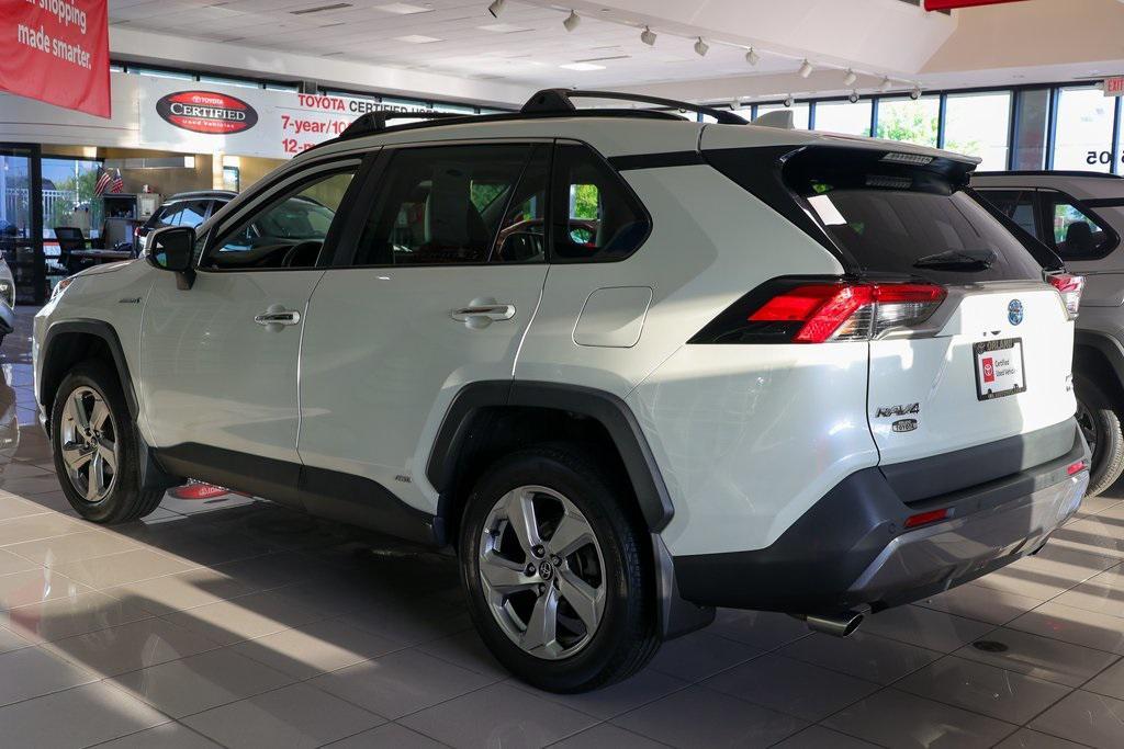 used 2021 Toyota RAV4 Hybrid car, priced at $33,499