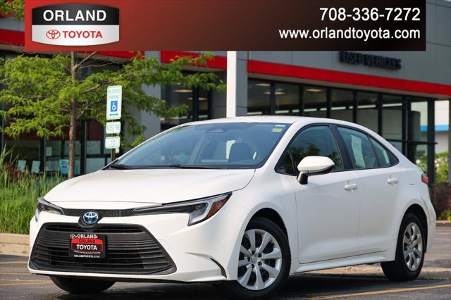 used 2023 Toyota Corolla Hybrid car, priced at $25,699
