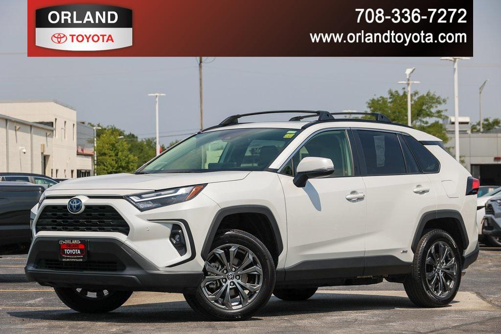 used 2023 Toyota RAV4 Hybrid car, priced at $35,399