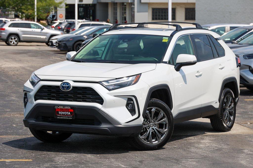 used 2023 Toyota RAV4 Hybrid car, priced at $35,399