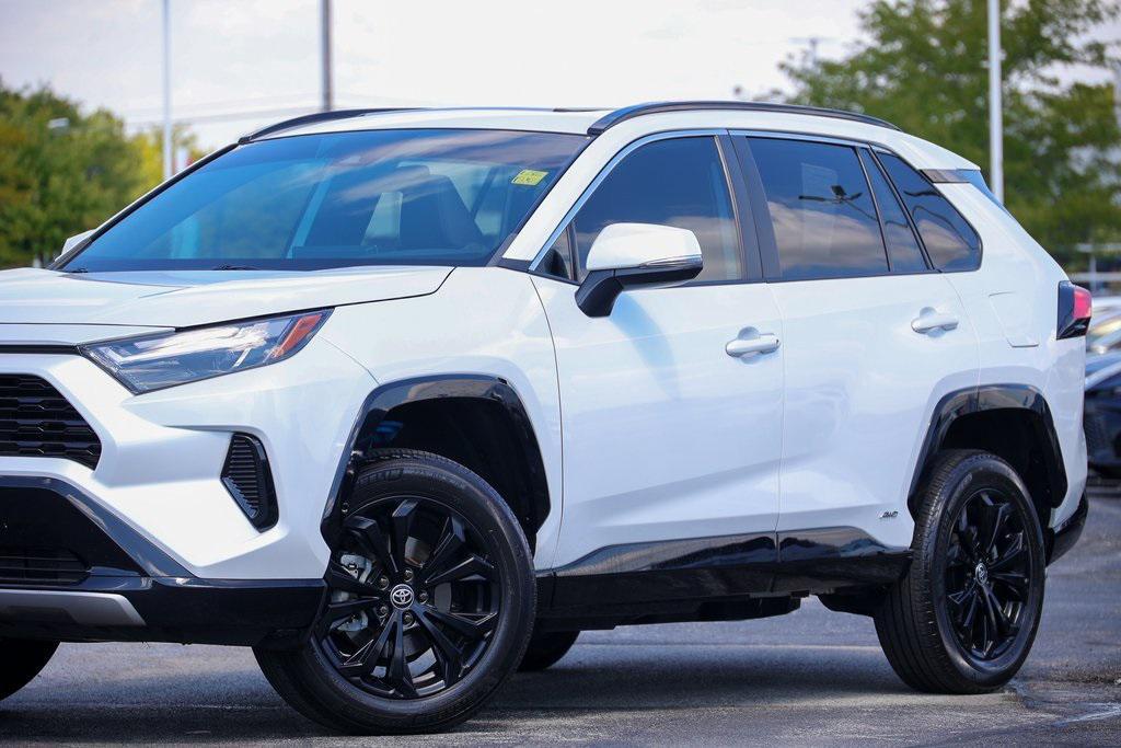 used 2023 Toyota RAV4 Hybrid car, priced at $35,499