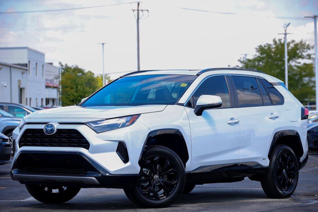 used 2023 Toyota RAV4 Hybrid car, priced at $35,499