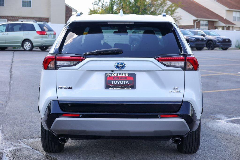 used 2023 Toyota RAV4 Hybrid car, priced at $35,499