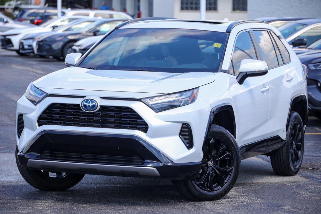 used 2023 Toyota RAV4 Hybrid car, priced at $35,499