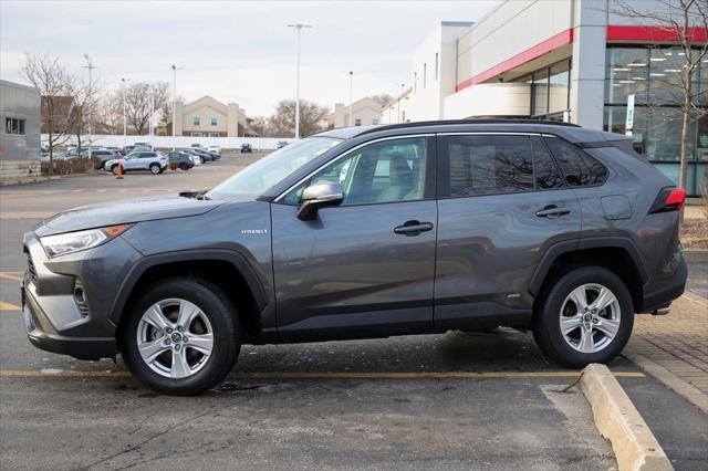 used 2020 Toyota RAV4 Hybrid car, priced at $34,999