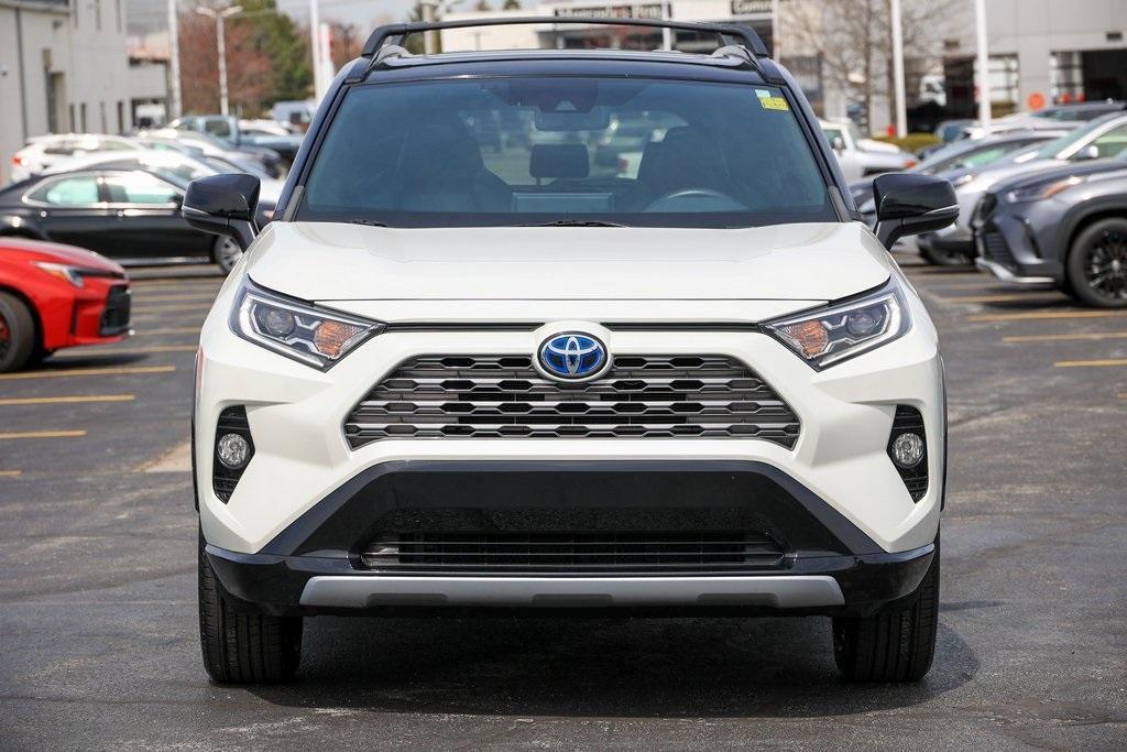 used 2019 Toyota RAV4 Hybrid car, priced at $30,999