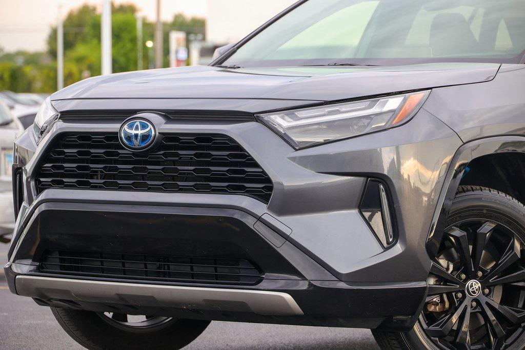 used 2022 Toyota RAV4 Hybrid car, priced at $38,999