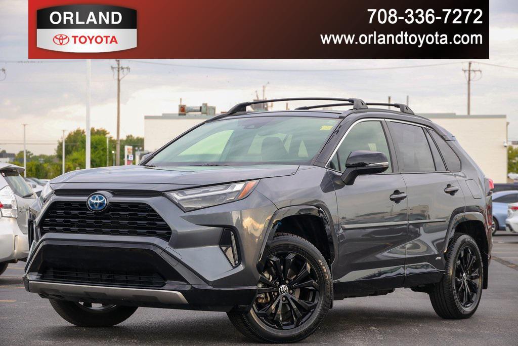 used 2022 Toyota RAV4 Hybrid car, priced at $38,999