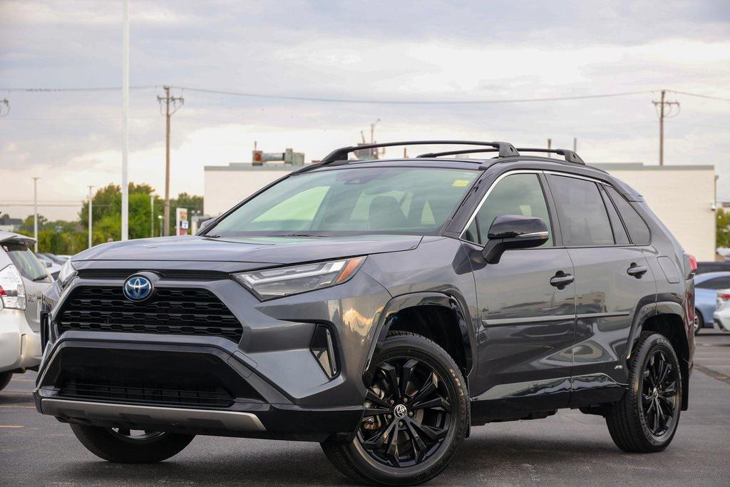 used 2022 Toyota RAV4 Hybrid car, priced at $38,999