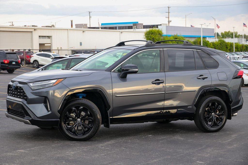 used 2022 Toyota RAV4 Hybrid car, priced at $38,999