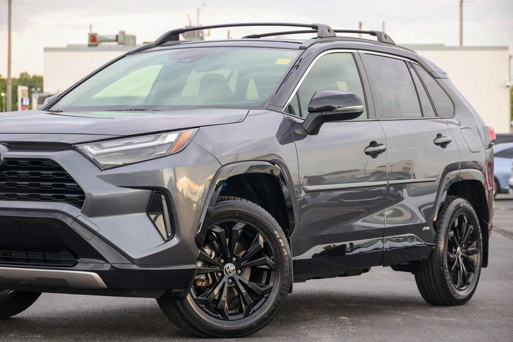 used 2022 Toyota RAV4 Hybrid car, priced at $38,999