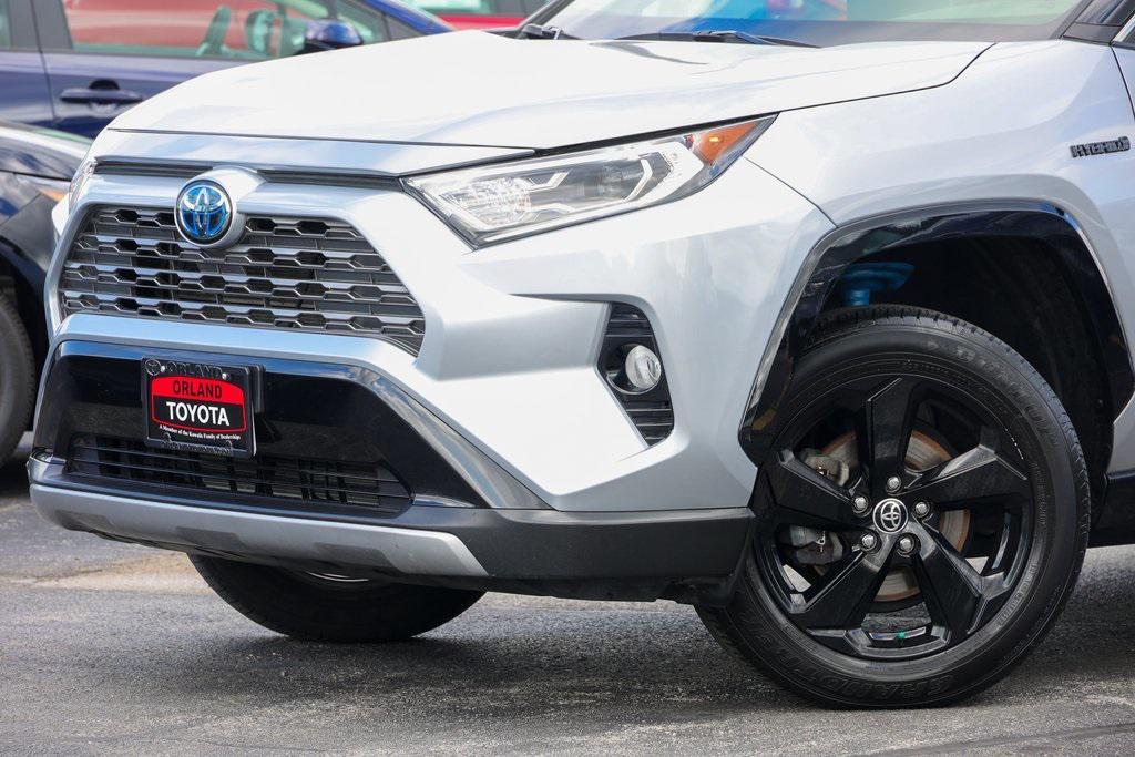 used 2021 Toyota RAV4 Hybrid car, priced at $33,499