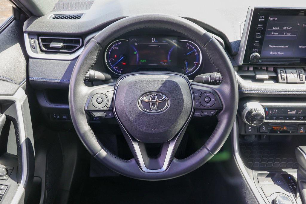 used 2021 Toyota RAV4 Hybrid car, priced at $33,499