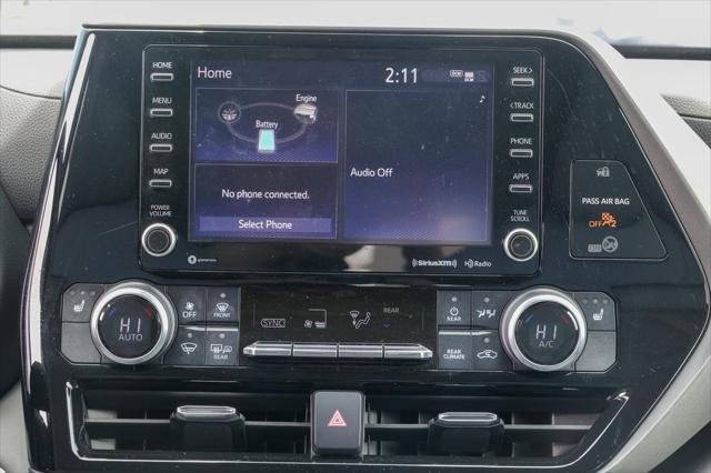used 2021 Toyota Highlander Hybrid car, priced at $45,999
